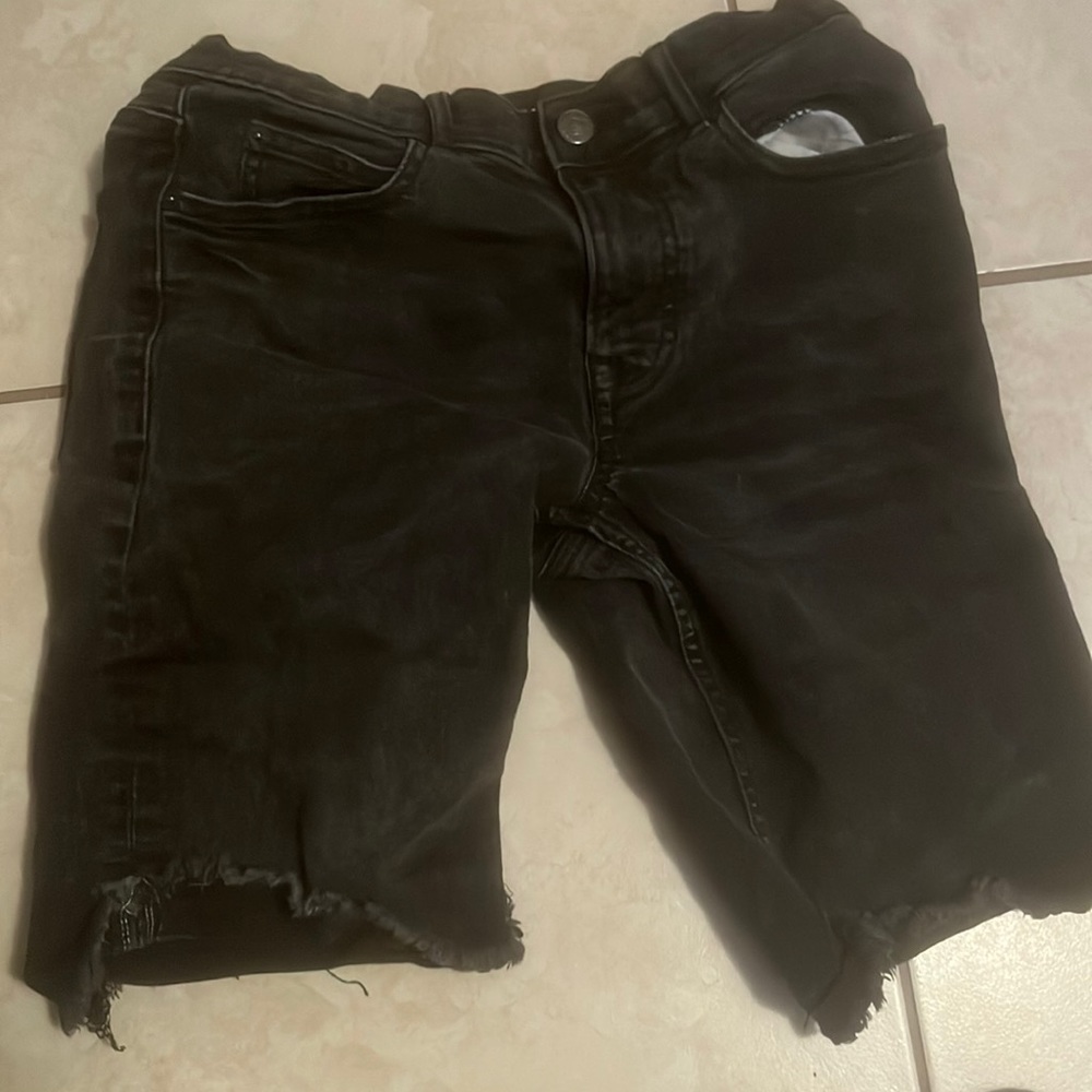 Black shorts